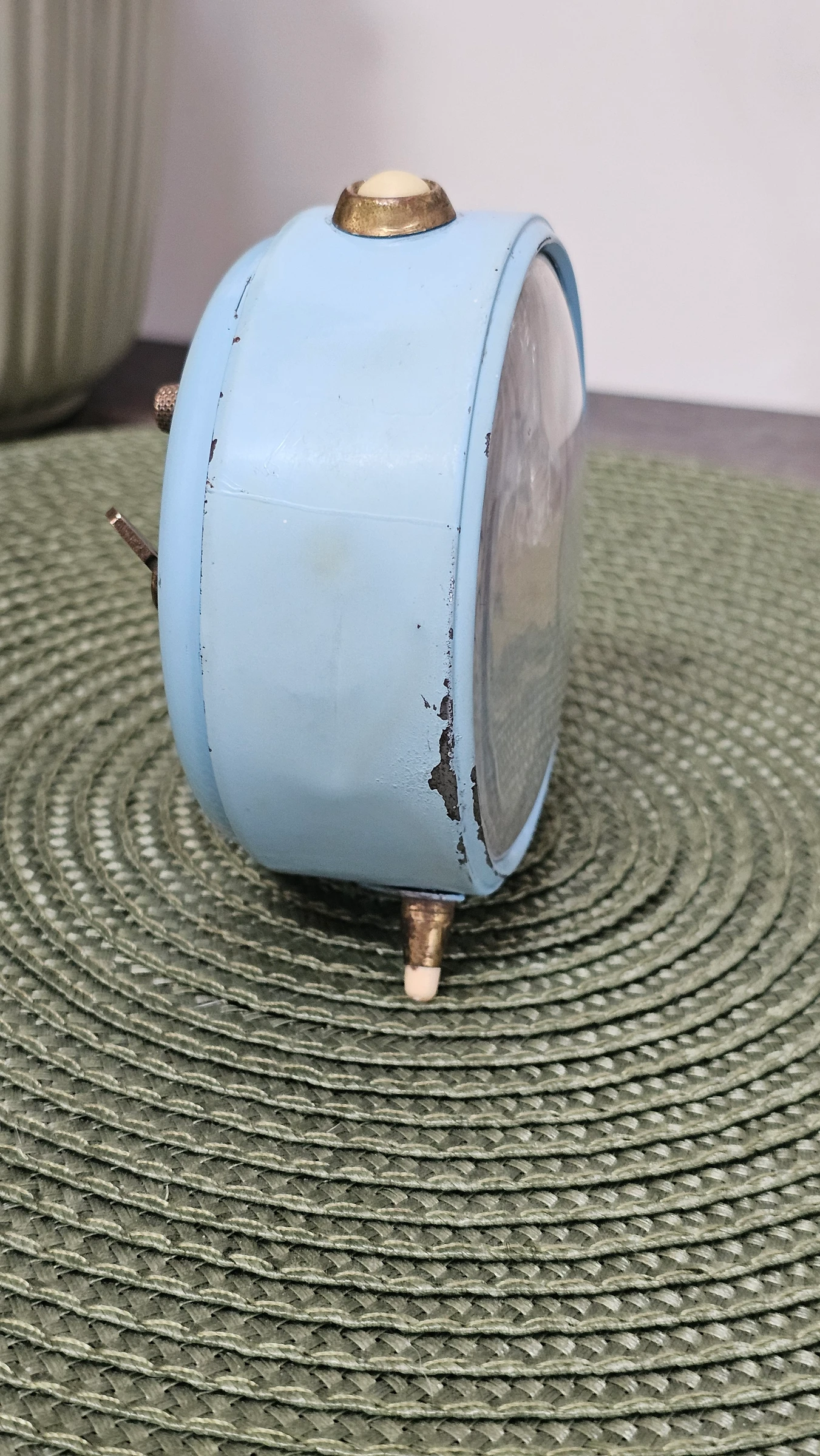 Jazz alarm clock decoration with Hirondelles iron earth plate – photo 4
